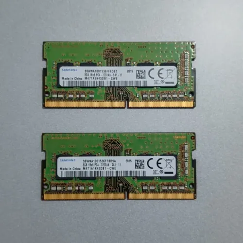Memória RAM Samsung DDR4 16GB 3200MHz para Notebook