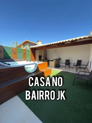 Oportunidade! Casa com área de lazer no bairro Jk