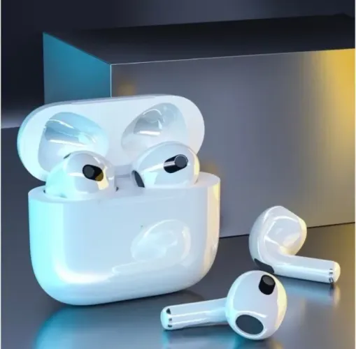 Fone Bluetooth Sem Fio Pro 4 TWS Estilo AirPods