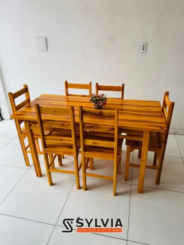 Conjunto fixo madeira Pereira