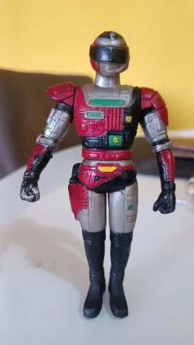 Antigo boneco Fire Esquadrão Especial Winspector - 1990 - Glasslite 