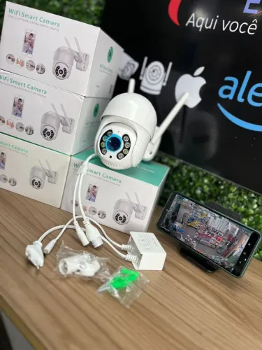 Camera de segurança externa ip66 wi-fi - produto novo com Garantia