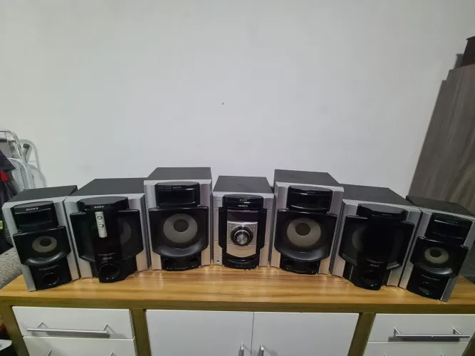 Som Sony Genezi MHC-GNX800 - Potência Extrema e Graves Reais!