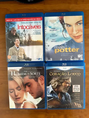 Bluray 4 filmes originais