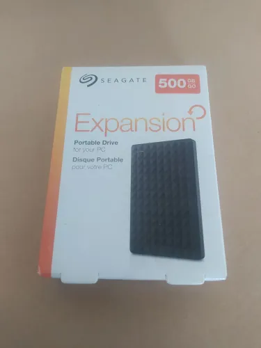 HD EXTERNO SEAGATE 500GB NOVO LACRADO 