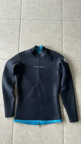 Camisa de neoprene dupla face tamanho G Rip Curl Dawn Patrol Jacket 1.5 mm