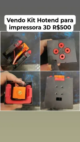 Kit extrusor Hotend para impressora 3D