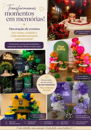 Transforme sonhos em eventos inesquecíveis