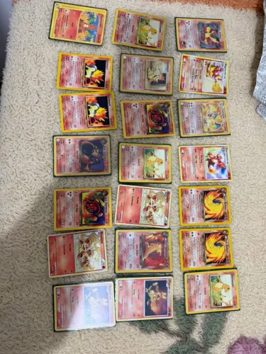 Lote cartas pokémon tcg