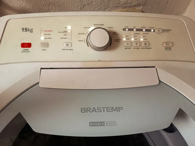 Máquina de lavar Brastemp Doubler Wash 15kg