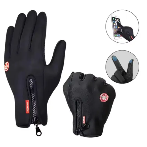 Luvas para motociclista tamanho único 