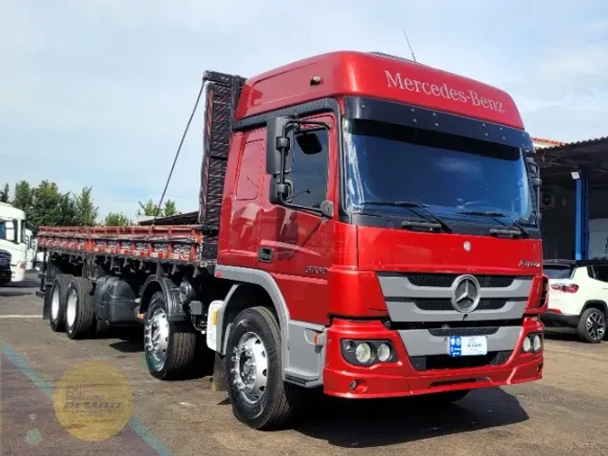 Mercedes Benz Atego 3030 8x2 Ano 2021/22 Carroceria