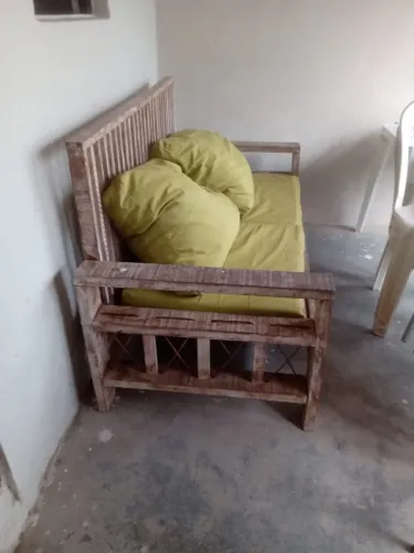 Sofá em pátina