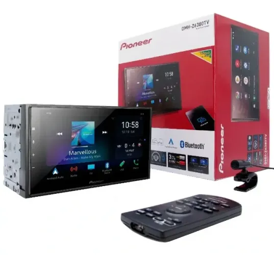 Multimídia Receiver Pioneer Dmh-z6380tv 6.8'' Usb Tv Digital