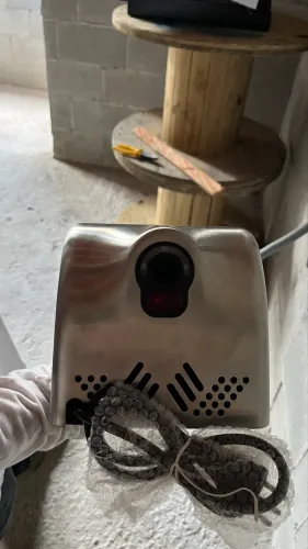 SECADOR DE MÃOS AUTOMATICO INÓX BRAKEY CR-120 220V
