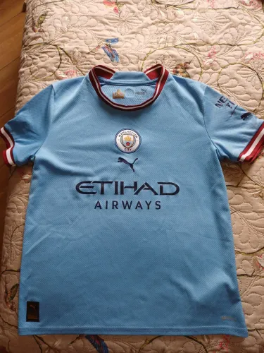 Camisa infantil Manchester City