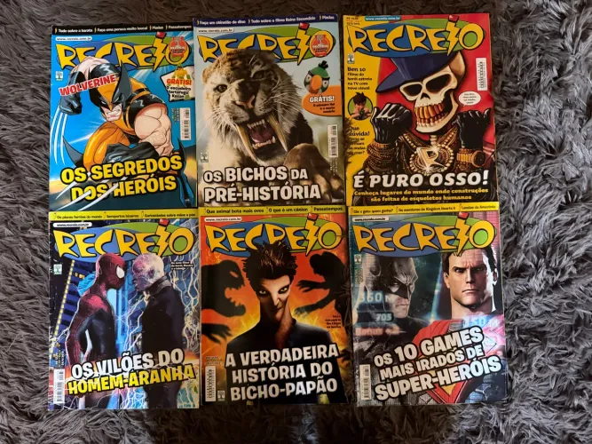 Lote Revistas Recreio