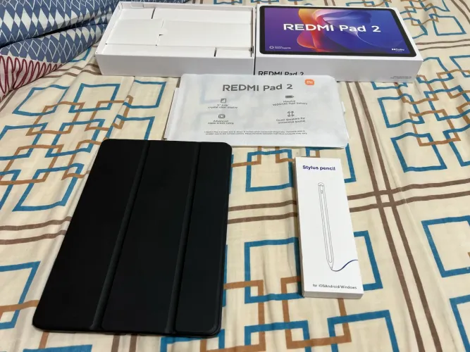 Tablet Redmi Pad 2 256GB / 8GB RAM Gray - Tela 90Hz e Som Dolby - Na Caixa