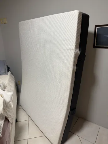 Colchão Emma Original Casal - Tecnologia Alemã Cor Branco/cinza
