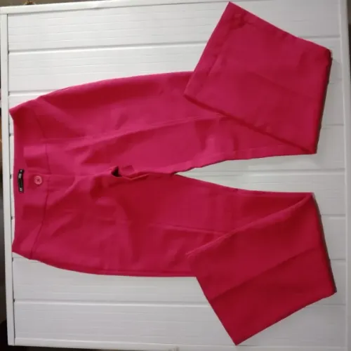Calça rosa feminina tamanho 38 calça social