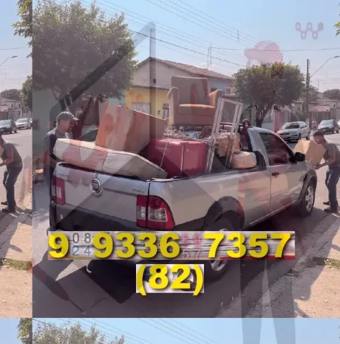 Frete com qualidade e segurança| transporte rápido em Ponta Verde!