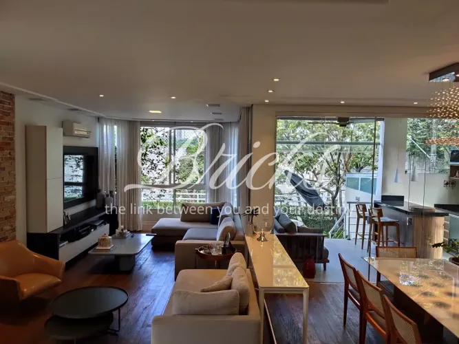 Casa em Condominio Fechado no Brooklin com 4 dormitórios e 3 vagas.