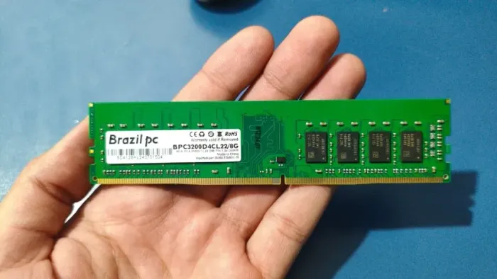 Memória RAM DDR4 8GB 3200mhz