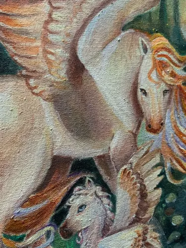 Quadro autoral Pegasus (valor negociável)