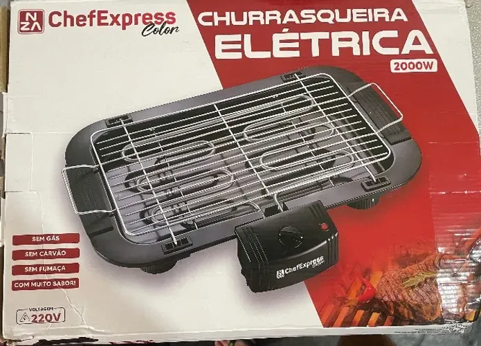 CHURRASQUEIRA ELÉTRICA
