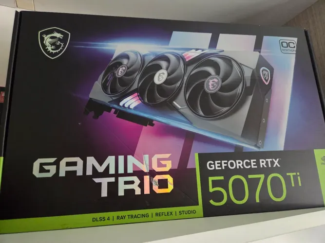 PLACA DE VIDEO MSI 5070TI GAMING TRIO