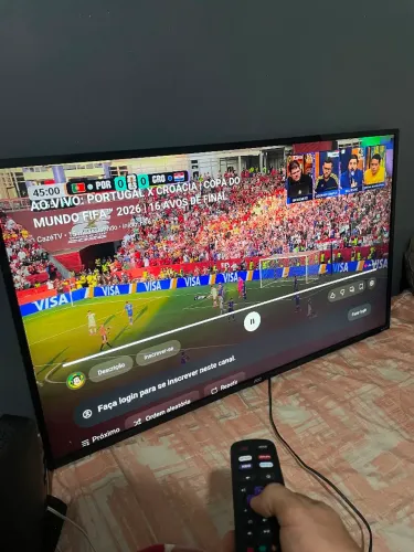 Televisão nova 43 polegadas