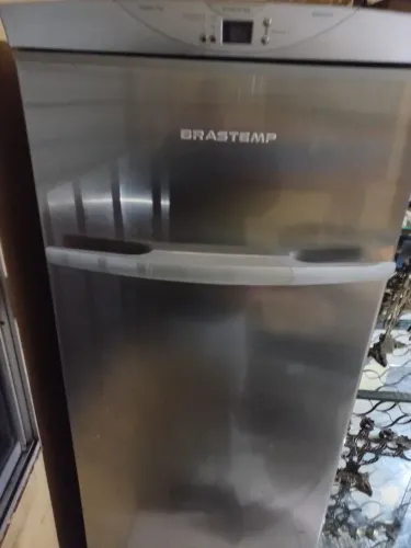 Freezer Vertical Brastemp de Inox