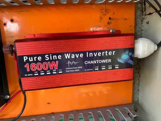 Inversor 1600w 12v Para 220v Onda Senoidal Pura