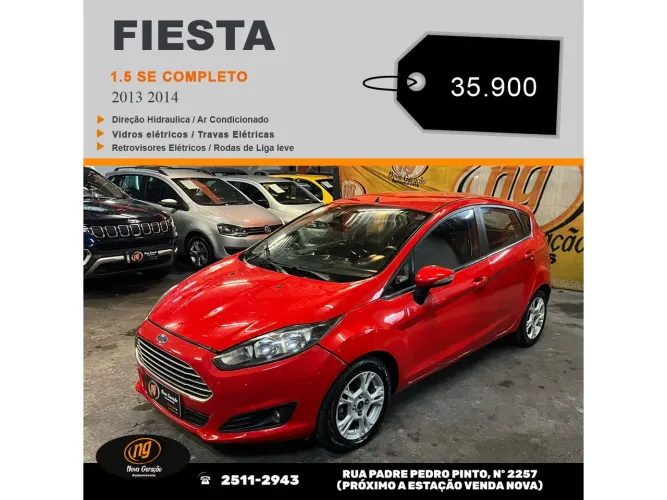 Ford Fiesta 1.5 16V Flex Mec. 5P 2014