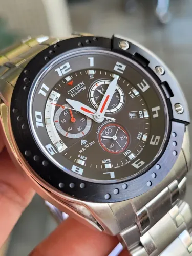 Relógio Masculino Citizen Eco Drive AT0720-56E Cronógrafo