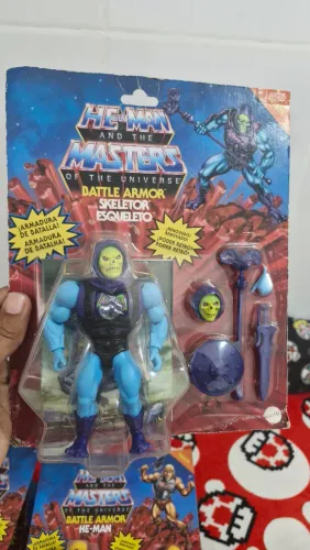 Motu Heman Boneco Esqueleto Armor Lacrado