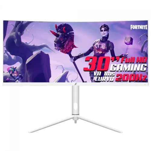 Monitor Gamer 30 polegadas, 200hz, Curvo