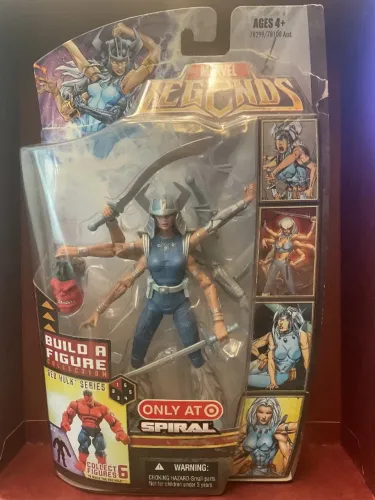 Marvel Legends Spiral - Red Hulk Baf - Blister aberto