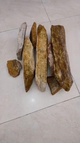 Rochas calcáreas para aquário