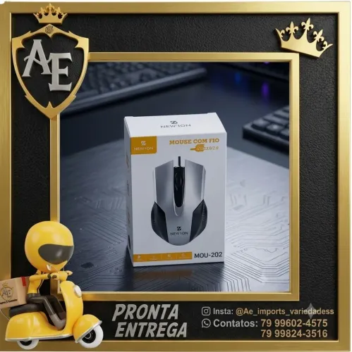 Mouse Com Fio