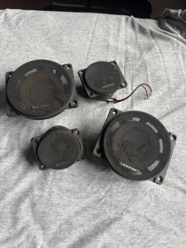 Kit Alto-falantes Blaupunkt 2 Vias 4 Peças Automotivo