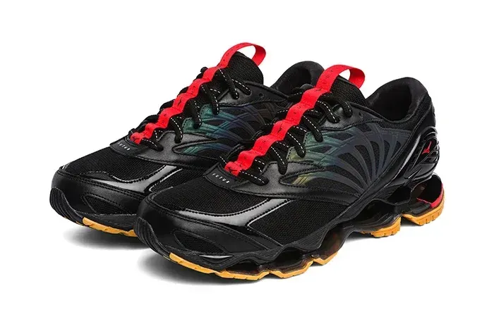 Tenis Mizuno Wave Prophecy X Futur Preto Reflexivo Novo e Original