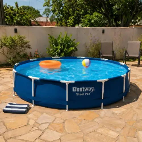 Piscina Portátil Grande 6.473L Bestway Pouco uso