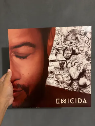 Lp - Vinil - Emicida - Sobre Crianças, Quadris, Pesadelos e Lições de Casa