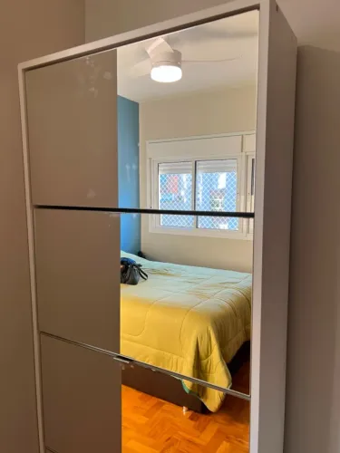 SAPATEIRA TOK STOK PISO/PAREDE 5 PORTAS BASCULANTES COM ESPELHO