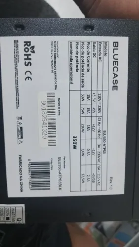FONTE DA BLUECASE 350 NOVA