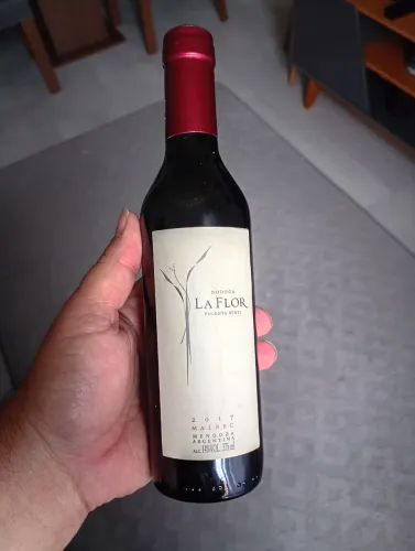Vinho La Flor de Pulenta Malbec 2017