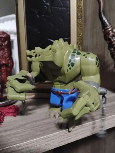 Lego mifigura rara Batman movie killercroc