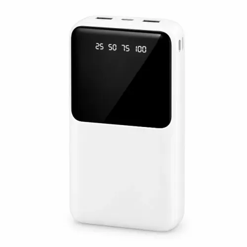 Carregador Portátil Turbo Power Bank 20000mah Com Tela Lcd