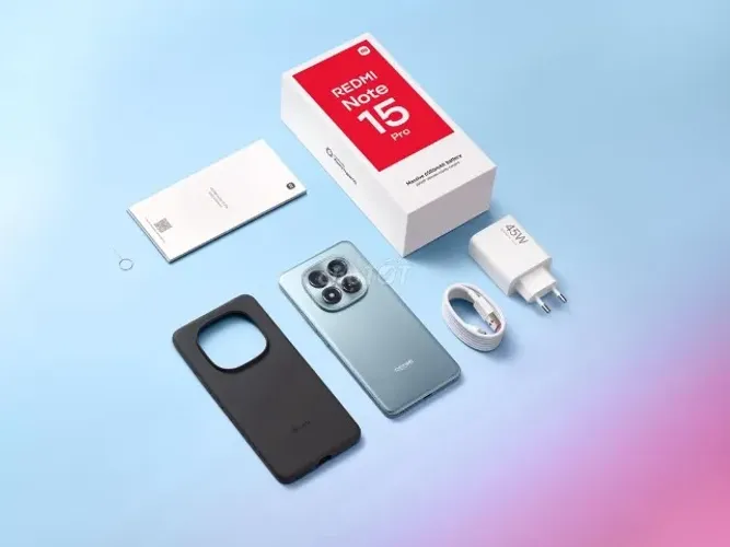 XIAOMI REDMI NOTE 15 PRO 256GB/8GB RAM - APARELHO CELULAR NOVO COM GARANTIA